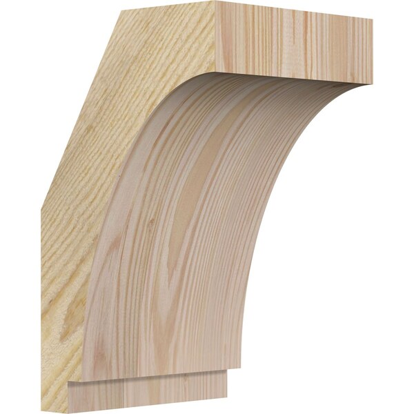 Ekena Millwork 6"W x 6"D x 10"H Imperial Rough Sawn Knee Brace, Douglas Fir BRC06X06X10IMP00RDF - main